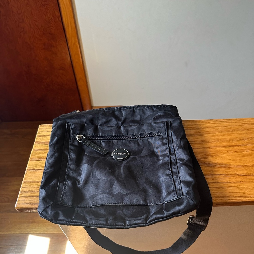 Coach Black Cross Body Bag